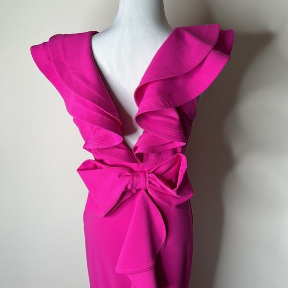 Fashion Nova Pink Take A Bow Maxi Dress - Picture 9 of 11